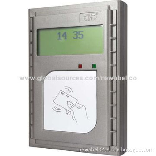 RS485 Time Attendance Clock, 140 x 200 x 41mm Dimensions, 9 to 18V AC Power Supply